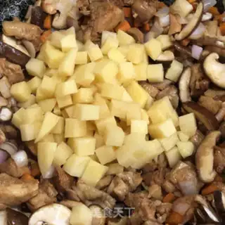 Make Chicken-legged rice step 7