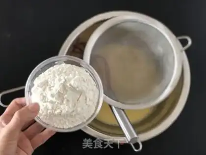 Make The pine cake step 1