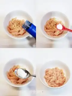 Make Fish chicken silk step 0