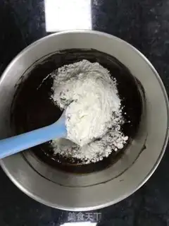 Make walnut brownie step 3