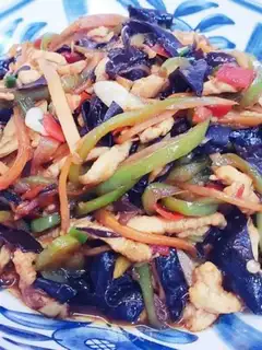 Make Fish chicken silk step 12