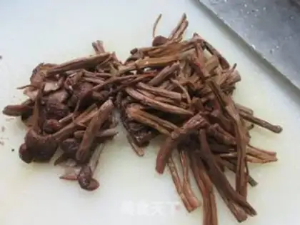 Make Tea mushrooms and peppers step 2