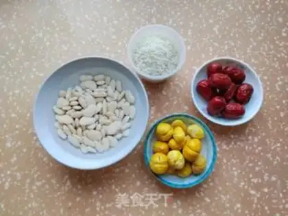 Make Chestnut lentils step 0