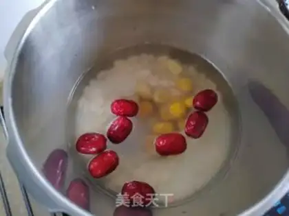 Make Chestnut lentils step 1