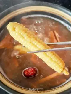 Make Corn lotion full of soup step 7