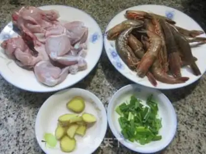 Make A live shrimp, a bovine frog step 0