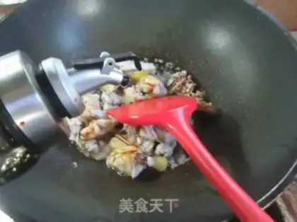Make A live shrimp, a bovine frog step 4