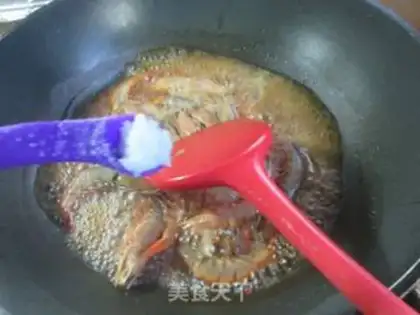 Make A live shrimp, a bovine frog step 6