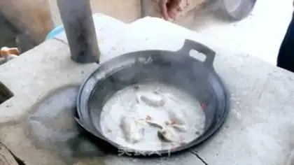 Make Clean up the pigeon soup step 5