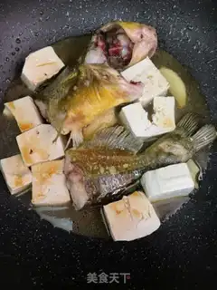 Make Tofu-cooked bony fish step 7