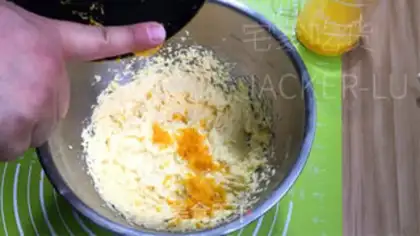 Make Orange pound cake step 6