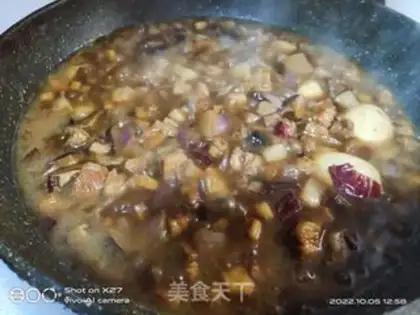 Make Taiwan halogen rice step 5