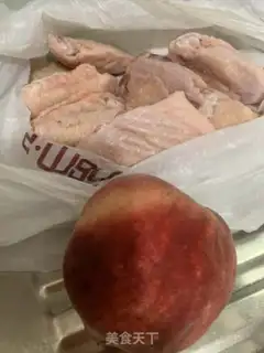 Make Peach chicken wings step 0