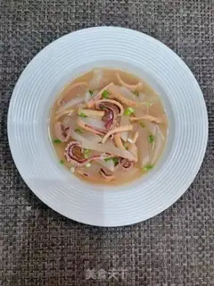 Make White radish, dry squid step 9