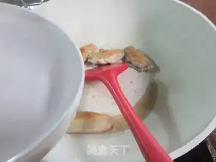 Make Creaming in chicken wings step 2