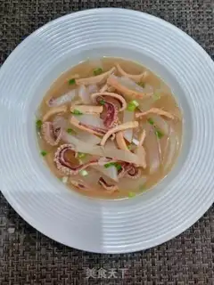 Make White radish, dry squid step 10
