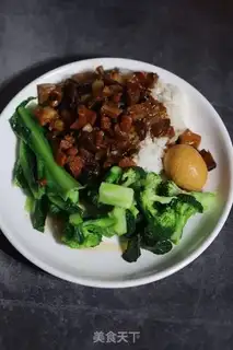Make Taiwan halogen rice step 8