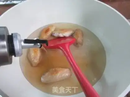 Make Creaming in chicken wings step 3