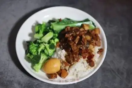 Make Taiwan halogen rice step 9