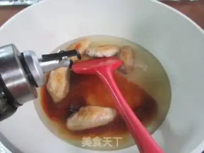 Make Creaming in chicken wings step 4