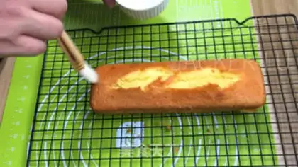 Make Orange pound cake step 15