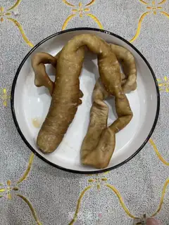 Make Crysy-skin intestines step 1