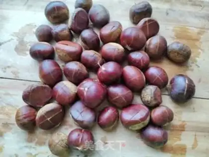 Make Steam chestnut step 1
