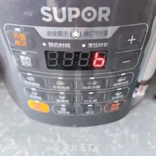 Make Chestnut rice step 4