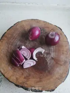 Make Fired onions step 0
