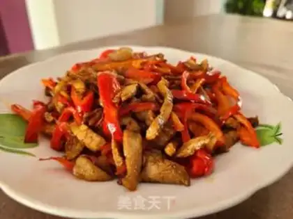 Make Paprika fried meat step 5