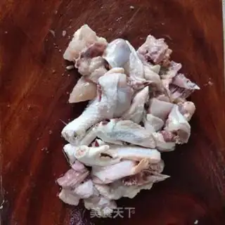 Make Chestnut chicken step 1
