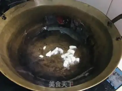 Make Clear the potatoes step 1