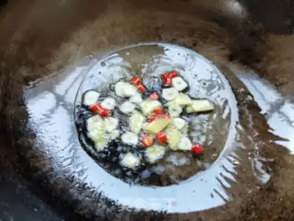 Make Shrimp sauerkraut step 3