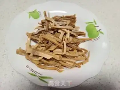 Make The peppers are burning out of dry squid step 3