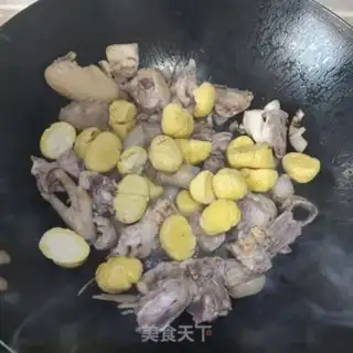 Make Chestnut chicken step 6