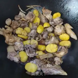 Make Chestnut chicken step 7
