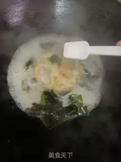 Make The dress and the egg soup step 6