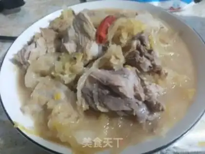 Make Sour stew pork step 4