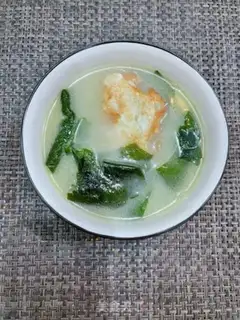 Make The dress and the egg soup step 8