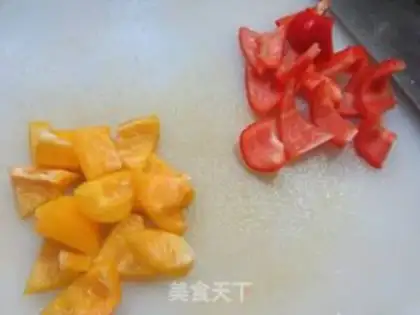 Make The pepper burns the tofu step 1