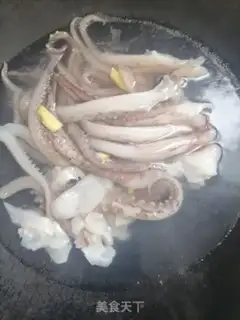 Make Fired squid step 1