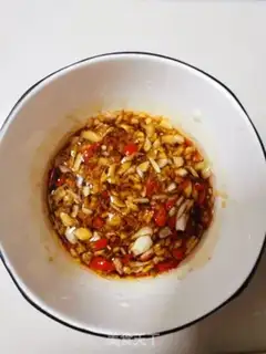 Make Garlic fan silk melon step 3