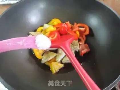 Make The pepper burns the tofu step 6