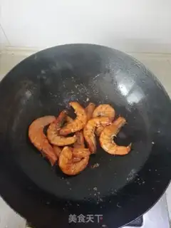 Make Spicy shrimp step 4
