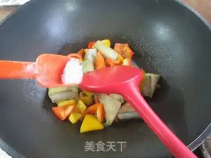 Make The pepper burns the tofu step 9