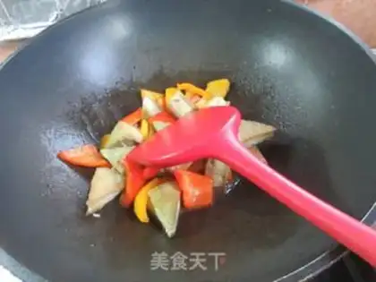 Make The pepper burns the tofu step 10