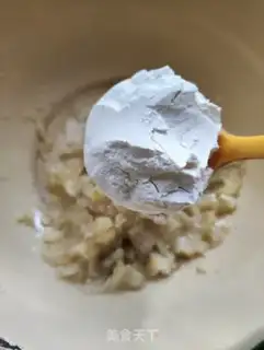Make Banana sesame waffles step 2