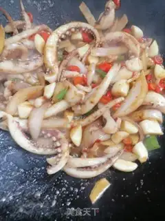 Make Fired squid step 7