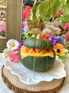 Make Pumpkin rice step 15