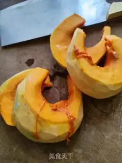 Make Pumpkin steams lilies step 0